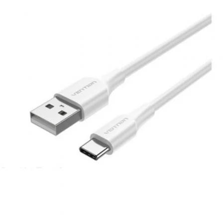 Cable USB - USB Tipo-C 3A Blanco