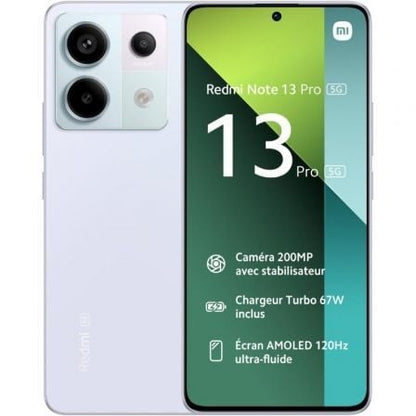 XIAOMI REDMI NOTE 13 PRO 8GB+256GB 5G Morado